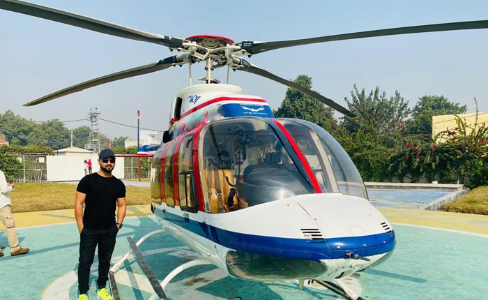 Taj Mahal Tour by Helicopter